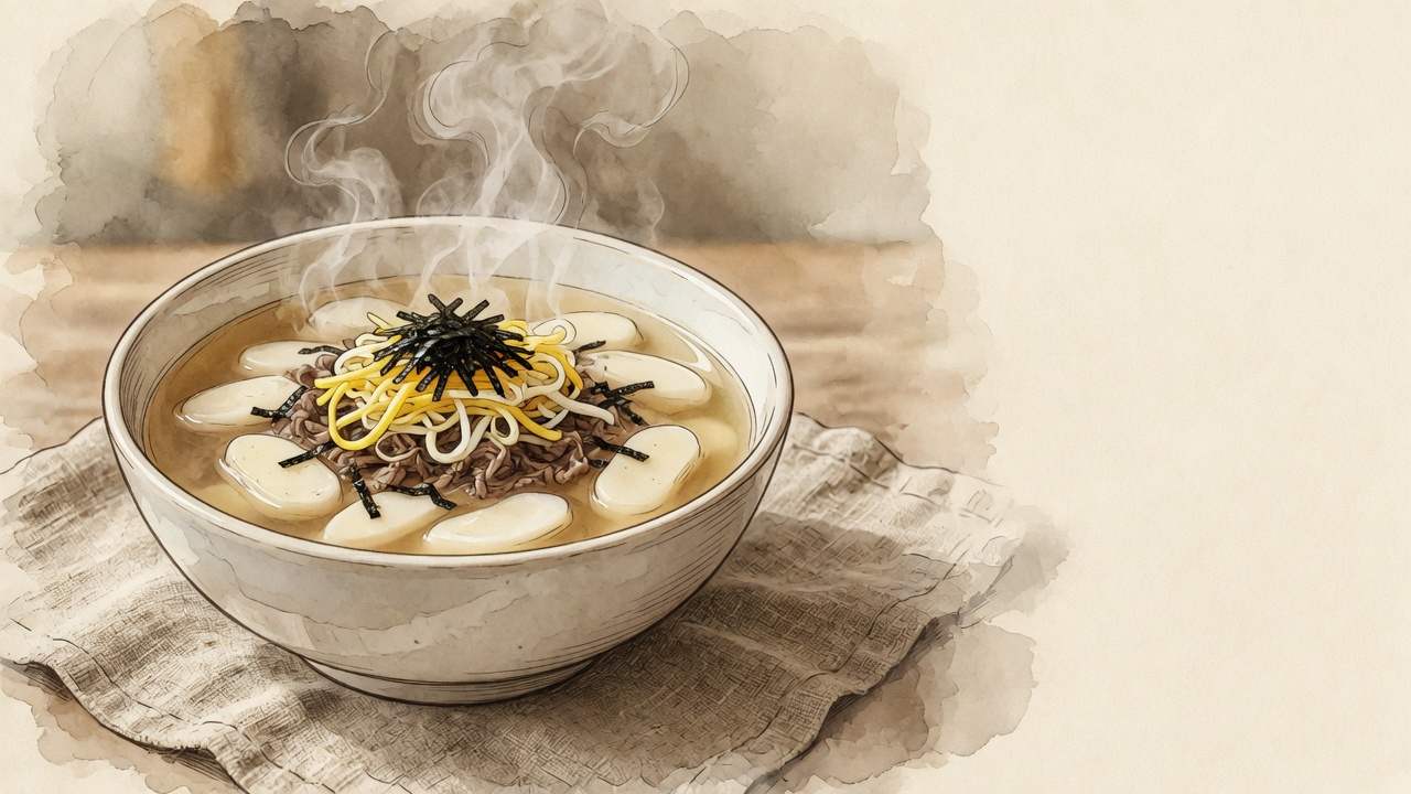 떡국 일러스트