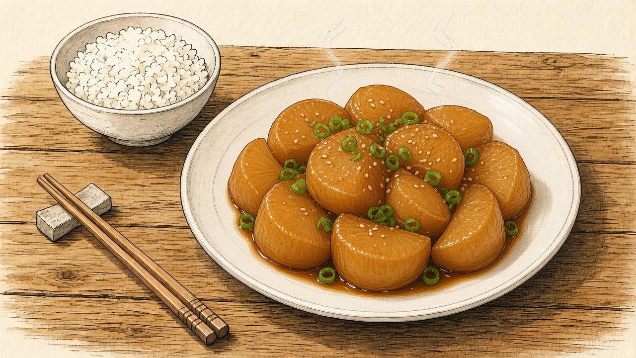 무조림 일러스트
