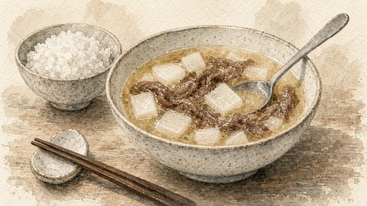 소고기무국 일러스트