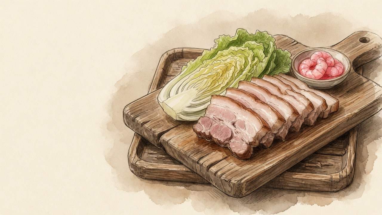 수육 일러스트