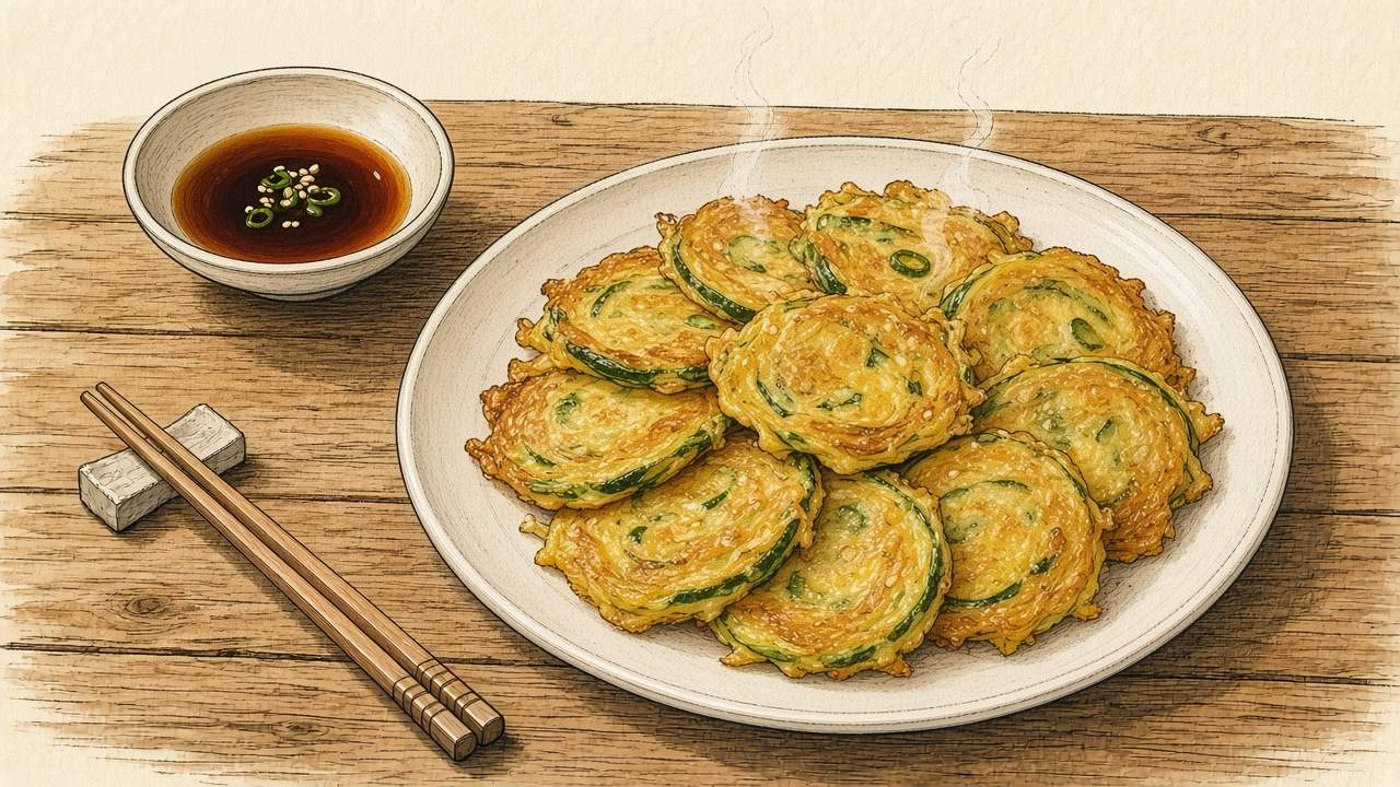 애호박전 일러스트