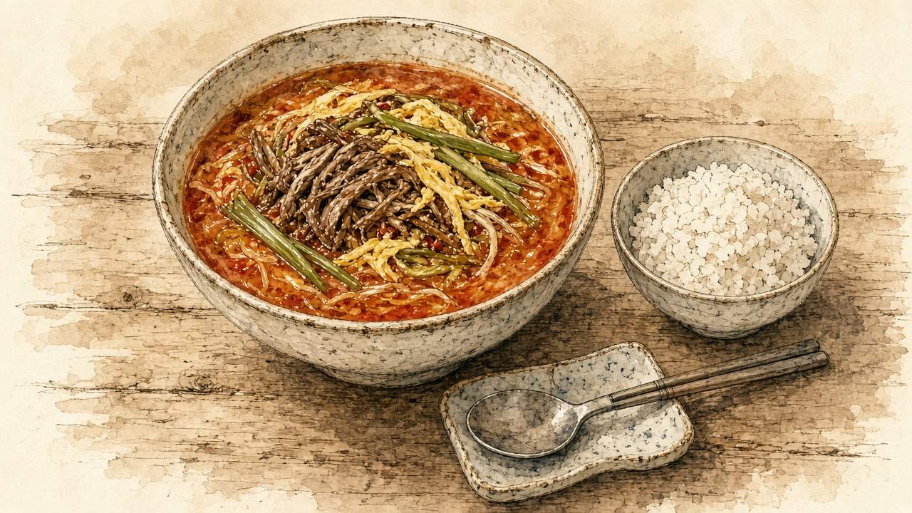 육개장 일러스트