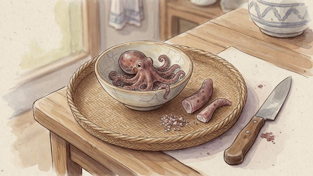 쭈꾸미 일러스트