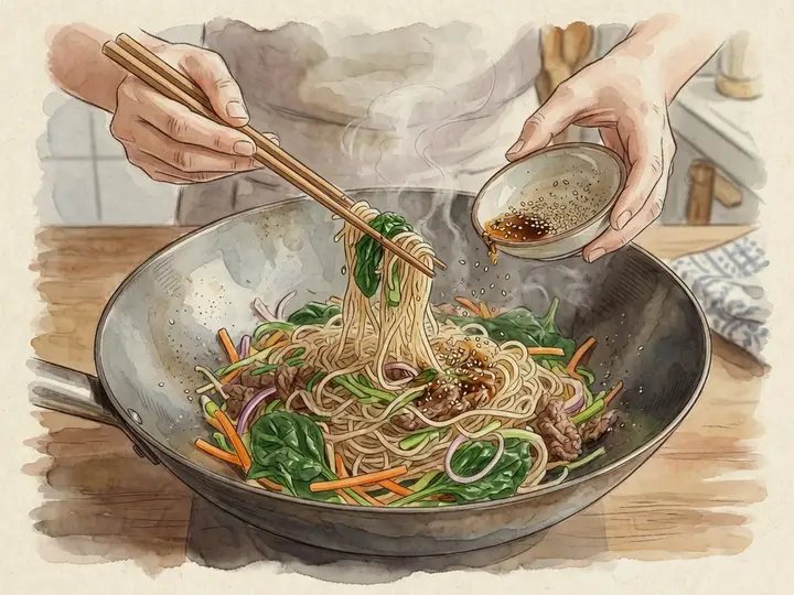 手順7のイラスト